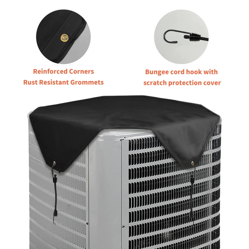 Jeacent Air Conditioner Cover for Outside Units, Heavy Duty Winter Top - Image 2